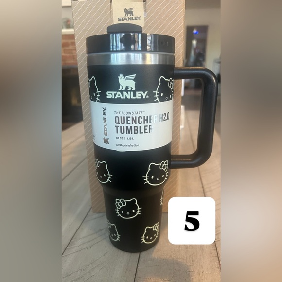Other - Matte Black 40 oz Hello Kitty Stanley
